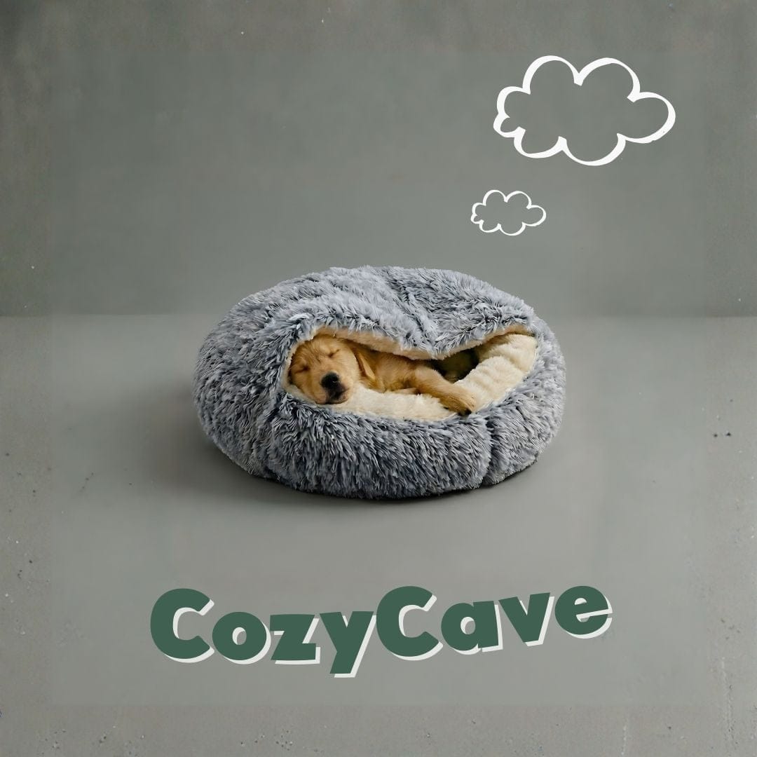 CozyCave™ - Rustgevend cave bed voor honden