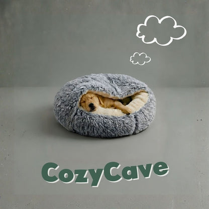 CozyCave™ - Rustgevend cave bed voor honden