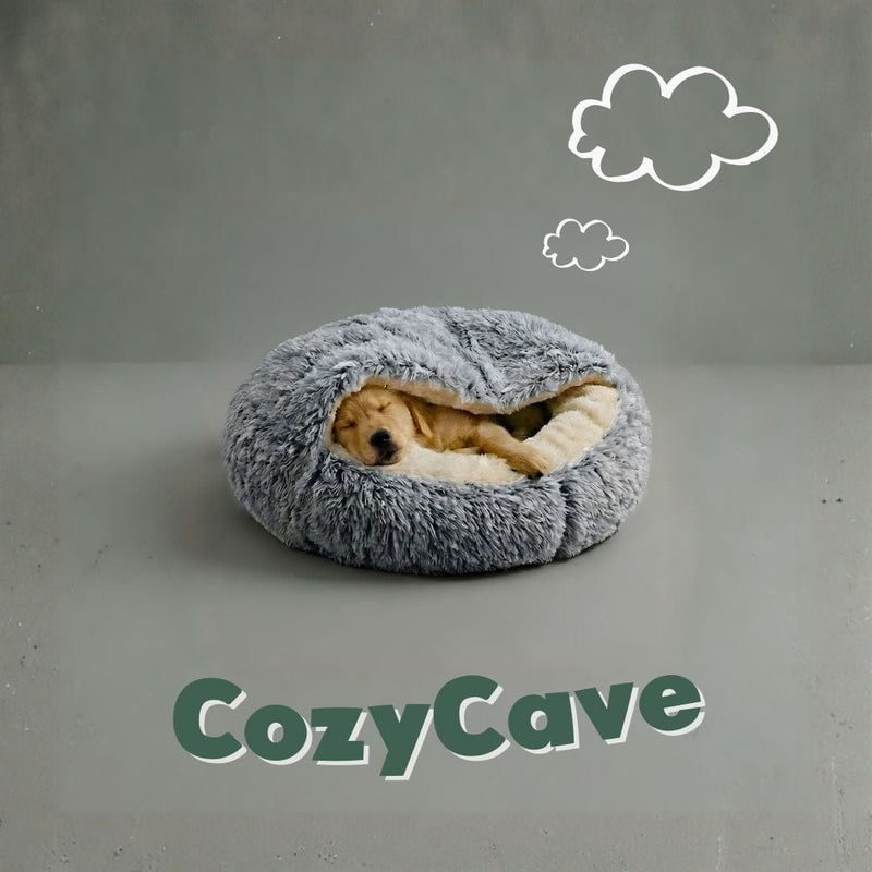 CozyCave™ - Rustgevend cave bed voor honden