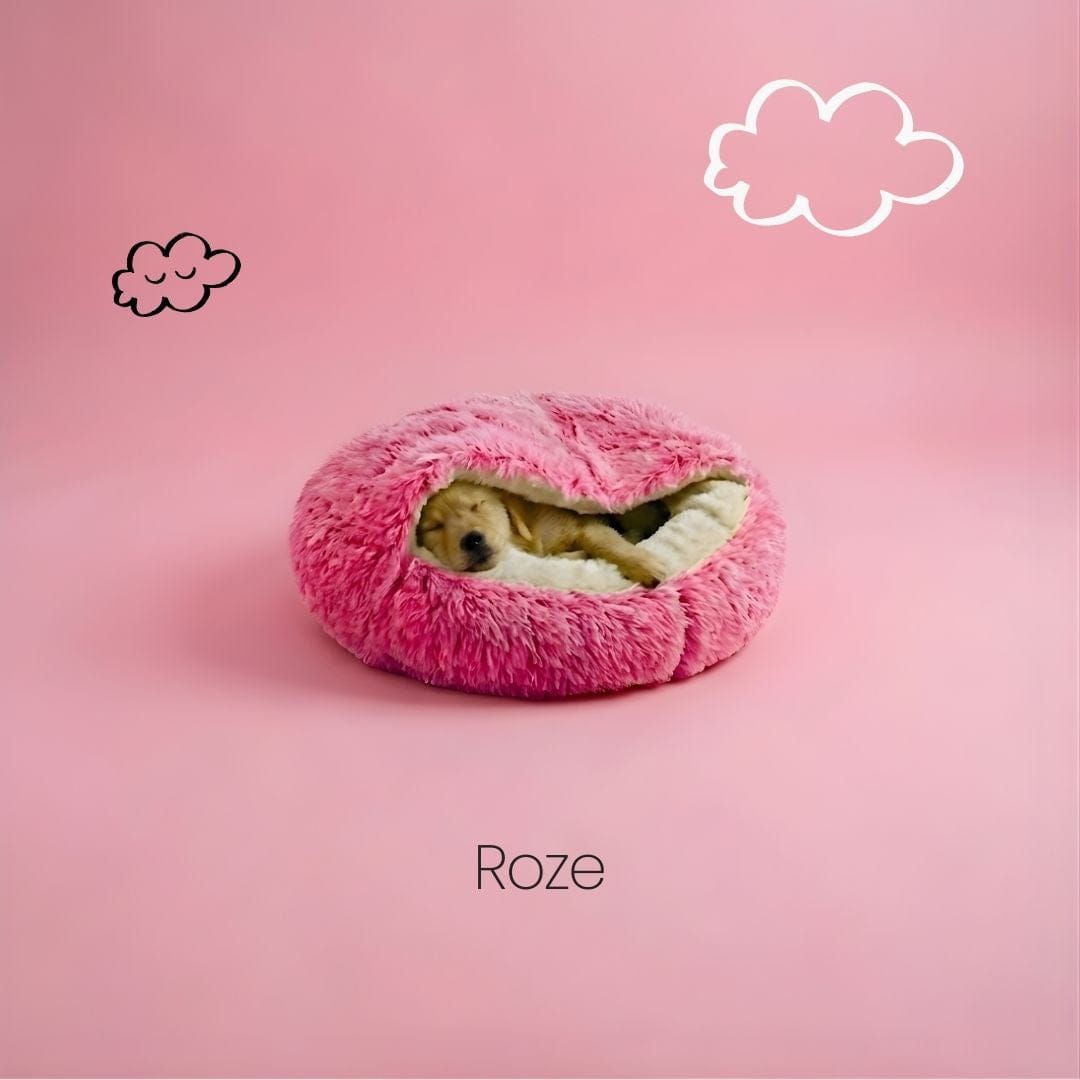 CozyCave™ - Rustgevend cave bed voor honden