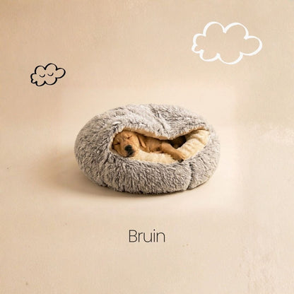 CozyCave™ - Rustgevend cave bed voor honden