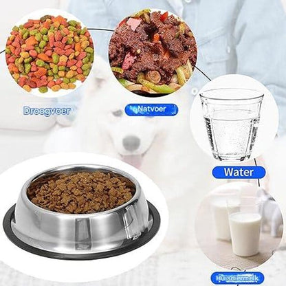 Roestvrijstalen voederbak