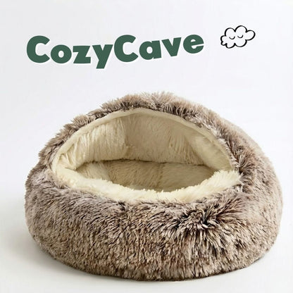 CozyCave™ - Rustgevend cave bed voor honden