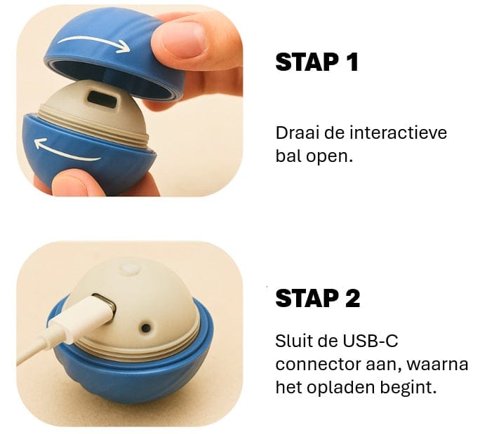 MotionMate™ Light – interactieve hondenbal